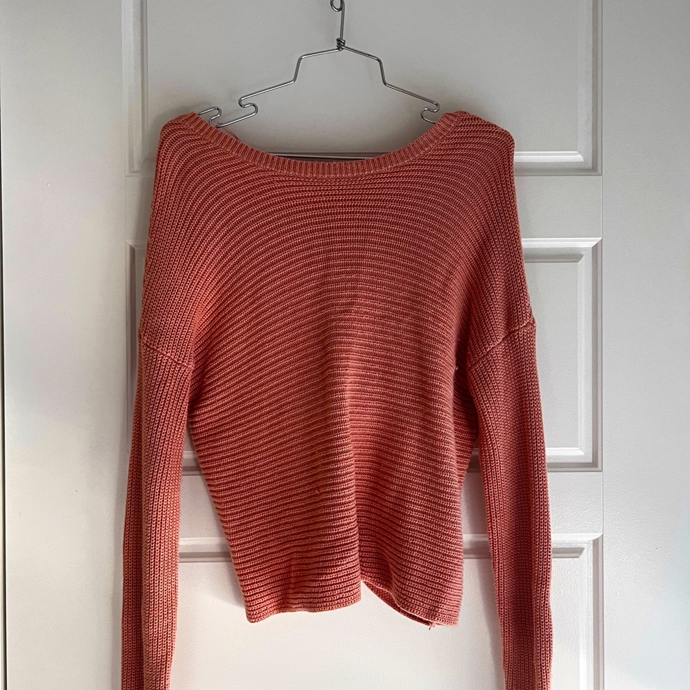 hollister pink long sleeve